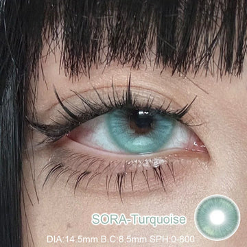 Qfdian 1pair Color Contact Lenses Softlens for Eyes Lenses Cosmetic Eyecontacts